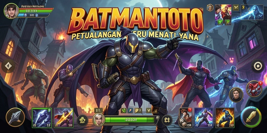 Tampilan menarik dari gameplay seru BATMANTOTO.
