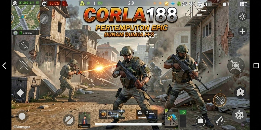Gameplay CORLA188 yang seru dan mendebarkan dalam pertempuran FPS.