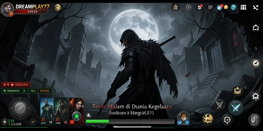 Gameplay menegangkan dalam suasana horor yang kental.
