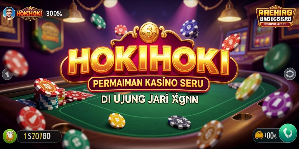Tampilan menawan dari gameplay Kasino HOKIHOKI dengan fitur menarik.
