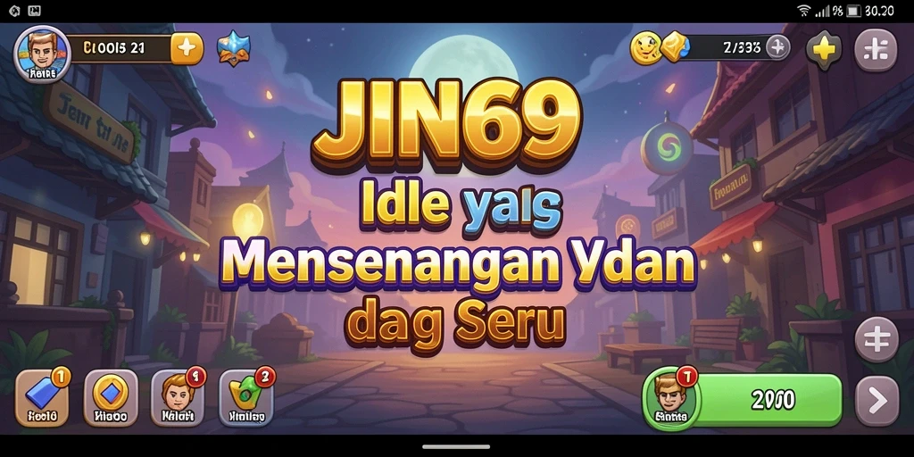 Tampilan gameplay JIN69 yang menarik dan menenangkan