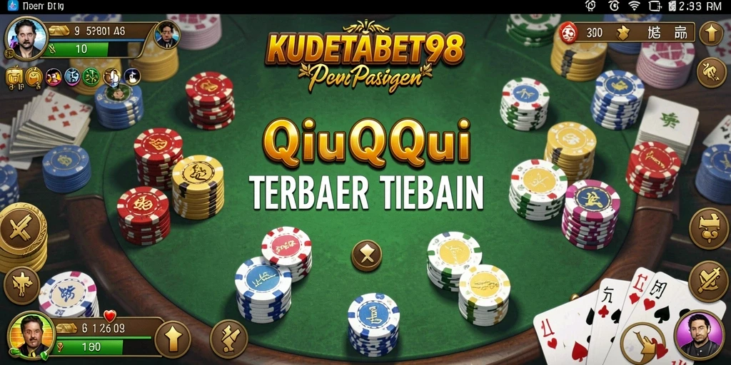 Tampilan menarik gameplay QiuQiu di KUDETABET98.