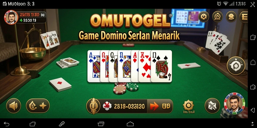 Screenshot menampilkan gameplay seru dari OMUTOGEL.