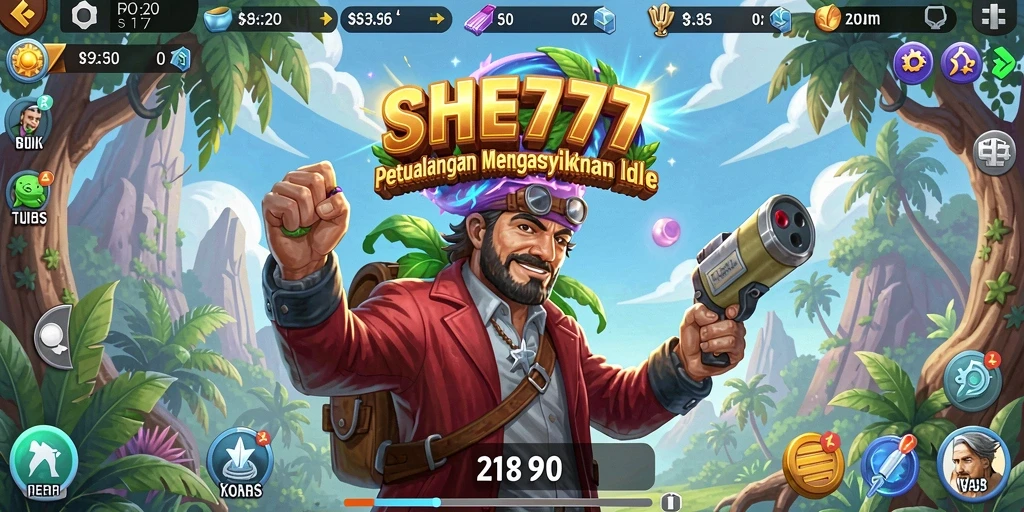Menampilkan gameplay menarik di dunia SHE777 yang penuh petualangan.