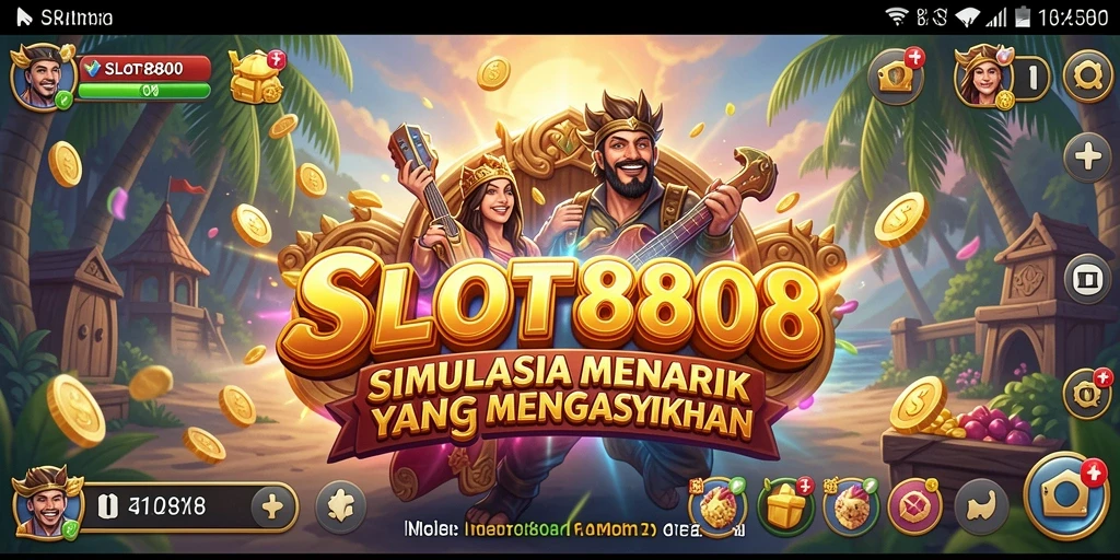 Tampilan gameplay menarik dalam SLOT8808 dengan grafis yang memukau.