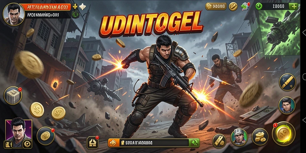Tangkapan layar aksi seru gameplay UDINTOGEL yang menggetarkan.
