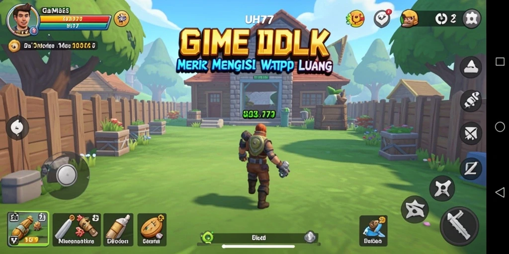 Tampilan gameplay UH77 yang seru dan adiktif.